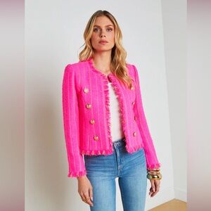 L’AGENCE Tinlee Tweed Jacket Blazer